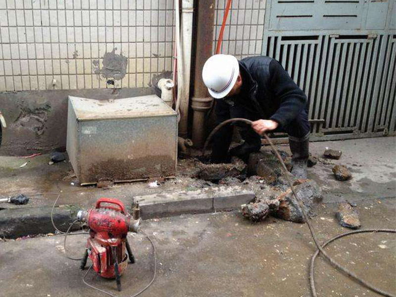 蓝山疏通下水道-洗菜池疏通