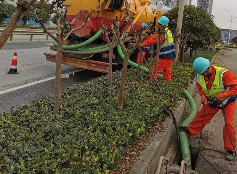 蓝山市政管道清淤
